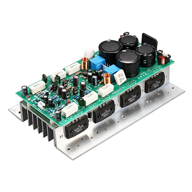 

RISE-For SanKen1494/3858 HIFI Audio Amplifier Board 450W+450W Stereo AMP Mono 800W High Power Amplifier Board for Sound