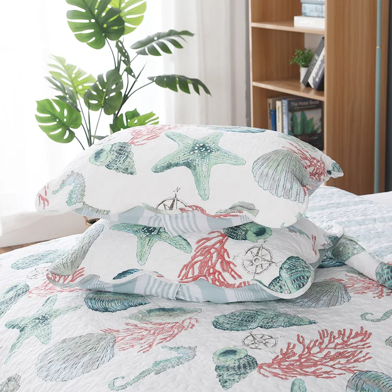 Комплект детской одежды в морском стиле 3 предмета покрывало на кровать с