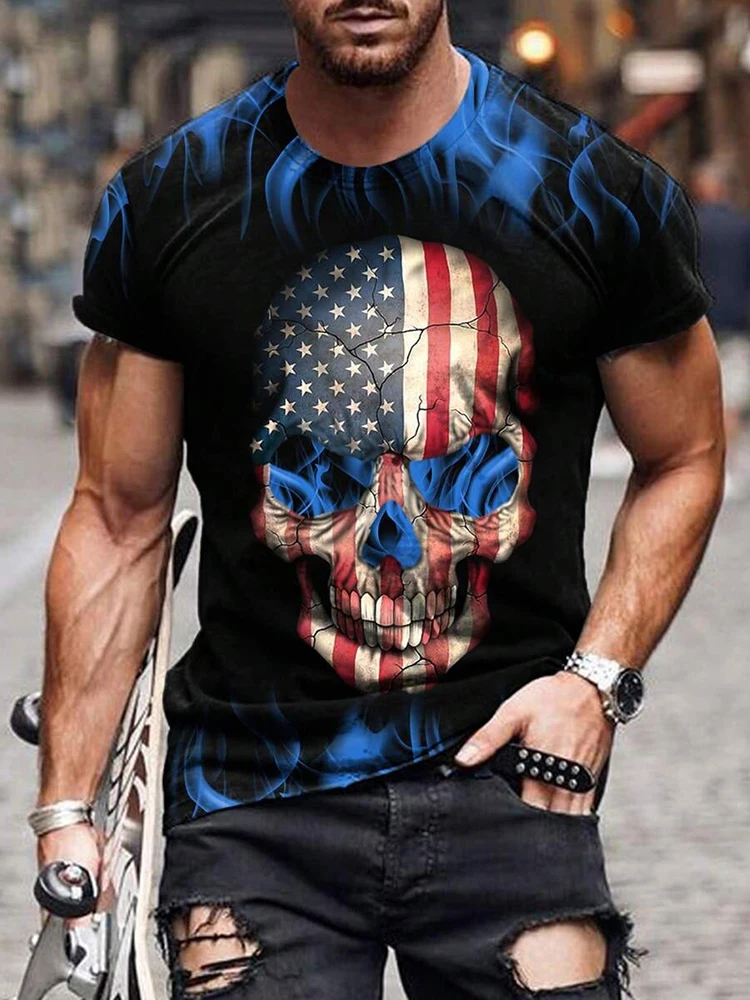 Мужская футболка с принтом Христос Креста летняя повседневная мужская уличный