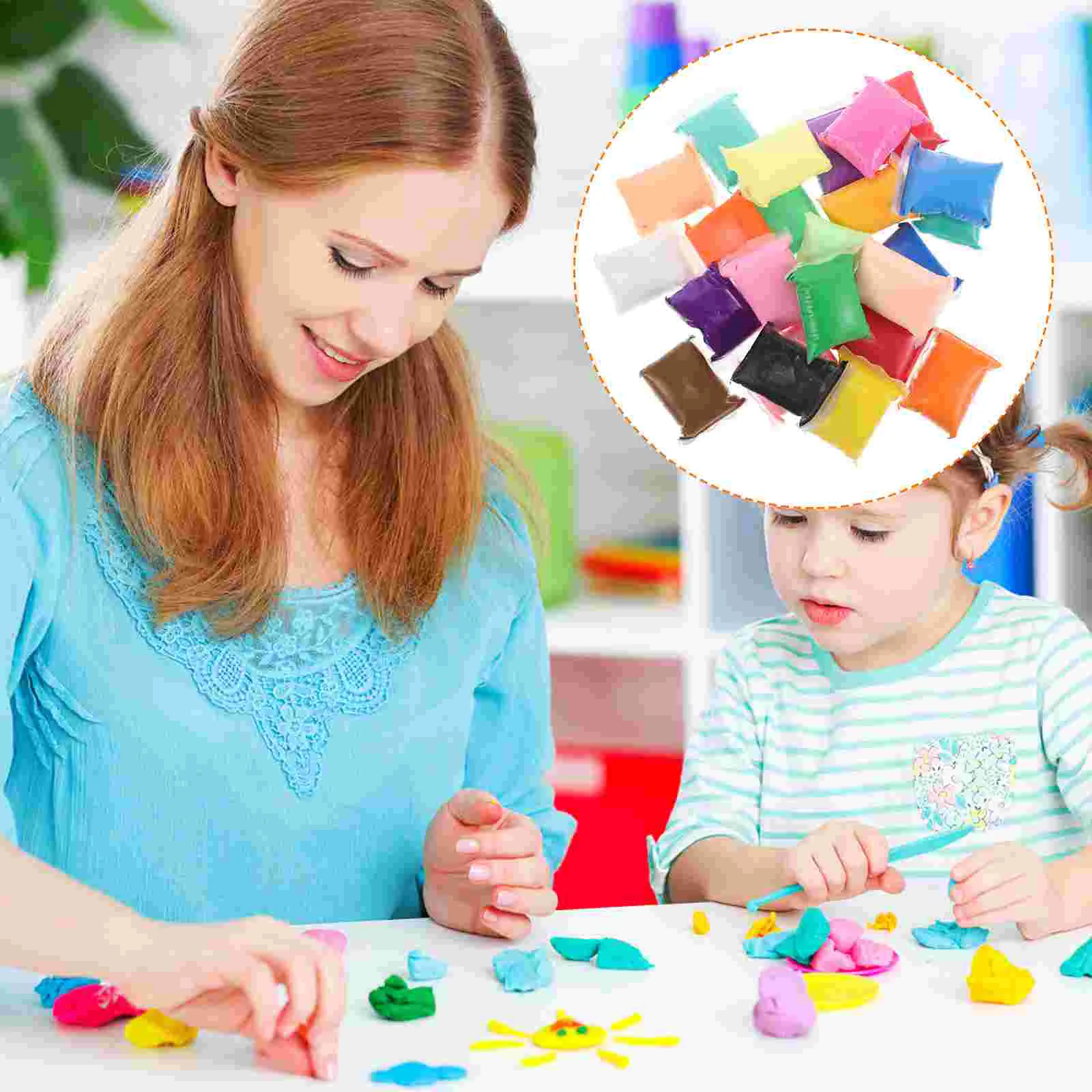 Пластилин воздушно-сухая глина детские игрушки моделирование инструментов для