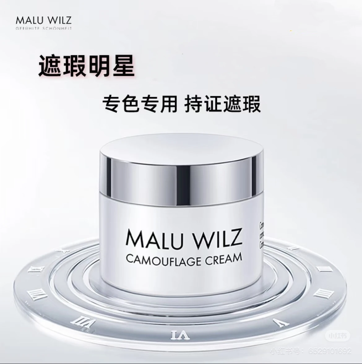 Фото MALU WILZ Консилер для лица, консилер для темных кругов, рекомендованная тональная основа 3г №1