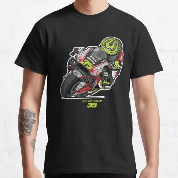 

CAL CRUTCHLOW V 1 t shirt for Ghezzi Bajaj Jawa Suzuki Kawasaki MV HONDA