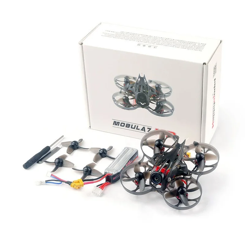 HappyModel Mobula7 HD Crazybee F4 PRO V3.0 400 МВт RunCam Split3-Lite EX1102 9000KV 2-3S 75 мм бесщеточный FPV 1080P Tinywhoop