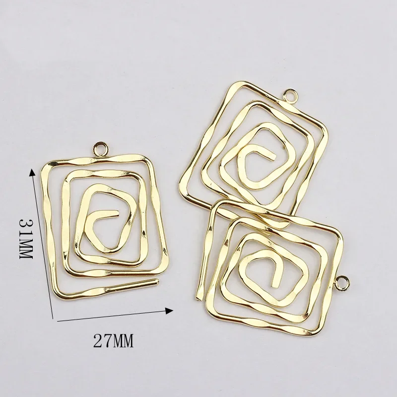 Аксессуары для ювелирных изделий ручной работы сплав асимметричная полая