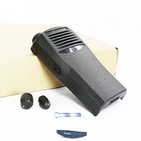 set front cover housing shell case with volume channel knobs for motorola cp200 gp3188 cp040 radio walkie talkie accessories