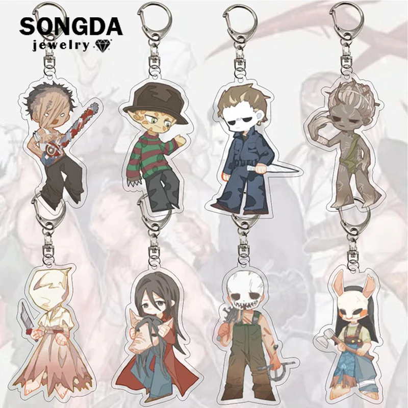 Брелок для ключей Игра мертвец дневного света мультяшная фигурка акриловая