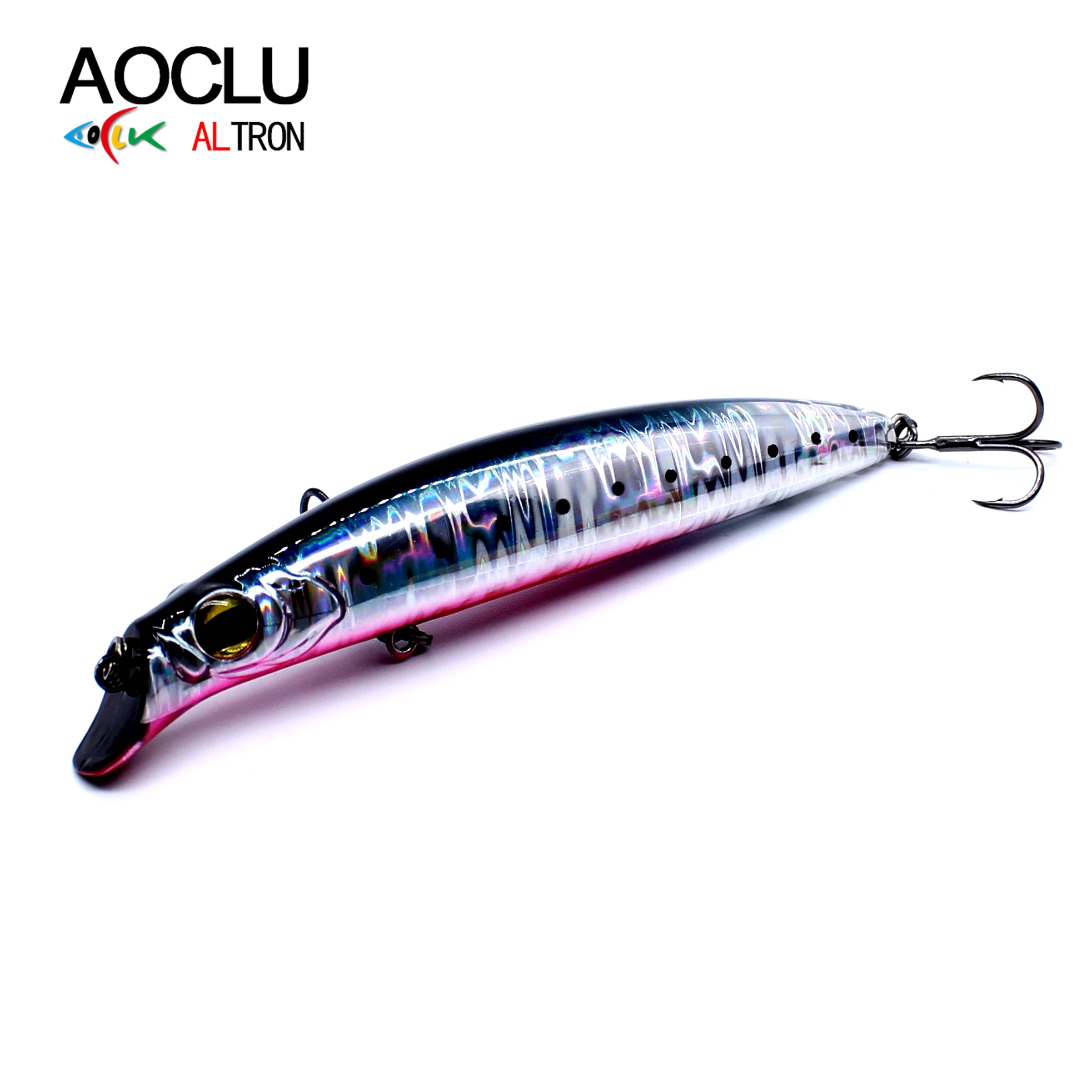 

AOCLU 5 Color Jerkbait Wobblers 11.5cm Depth 1m Hard Bait Minnow Floating Fishing Lures Weight Transfer System Long Casting