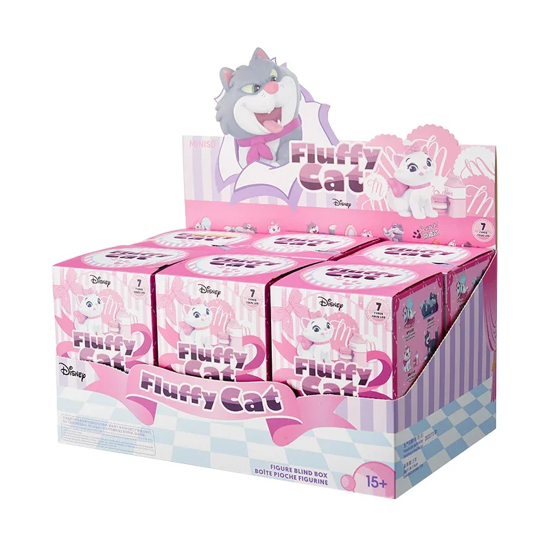Miniso Disney модель &quotПушистая кошка&quot дневная фигурка милая аниме таинственная