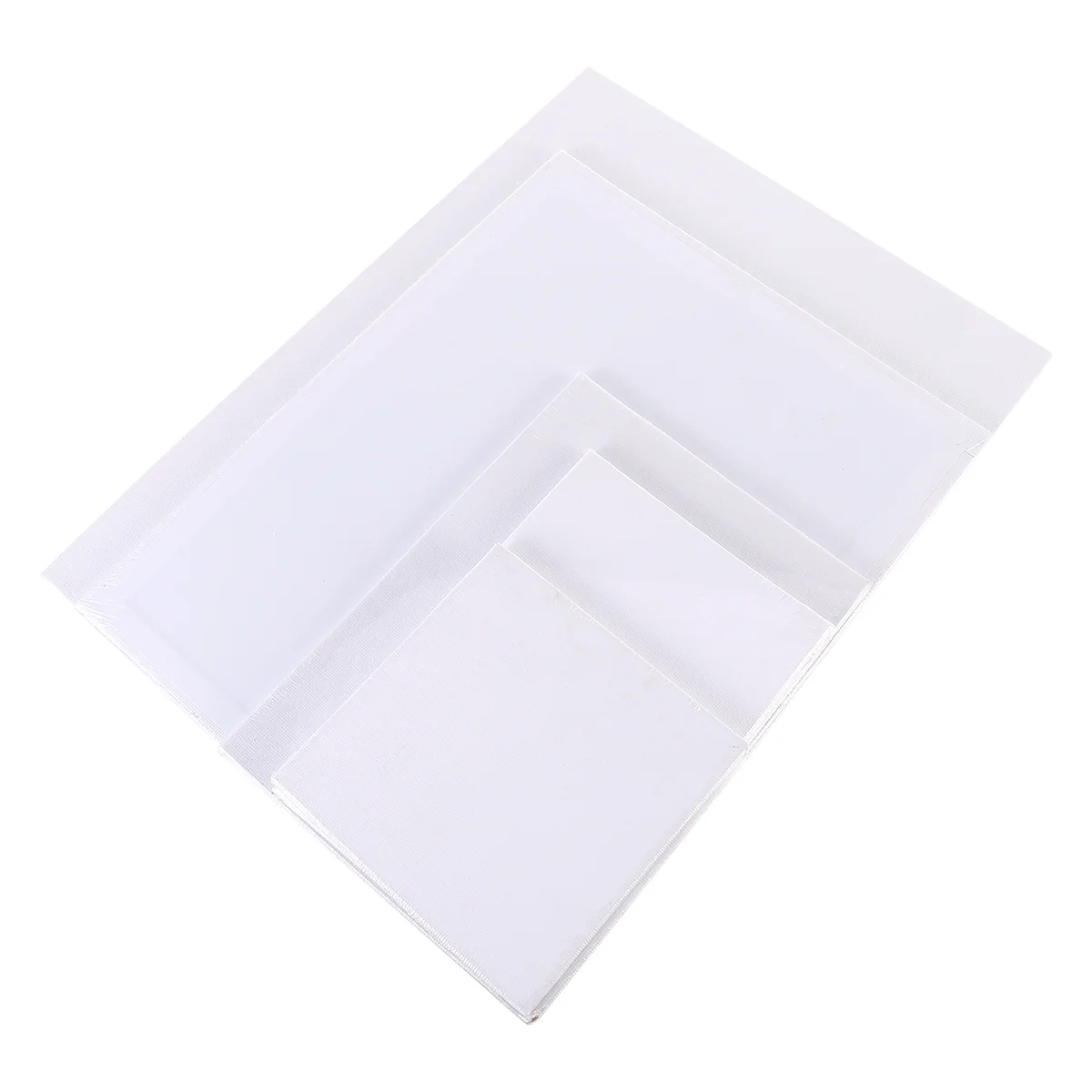 

10 Pcs Acrylic Acrylic Canvass Square Flower Board Layout Oil Painting Artist Child Pure Cotton
