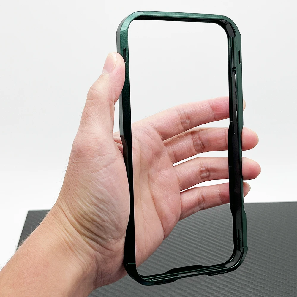 Фото Легкий алюминиевый металлический каркас для чехла Xiaomi 17 Ultra, металлический бампер-накладка для Mi 15 Ultra, противоударный чехол с защитой для объектива №2