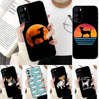 jack russell terrier dog phone case for huawei y9 y7 y7a y7p y6 y6pro y5 y5p prime 2020 2019 2018 2017 nova 9s 9ro 9se funda