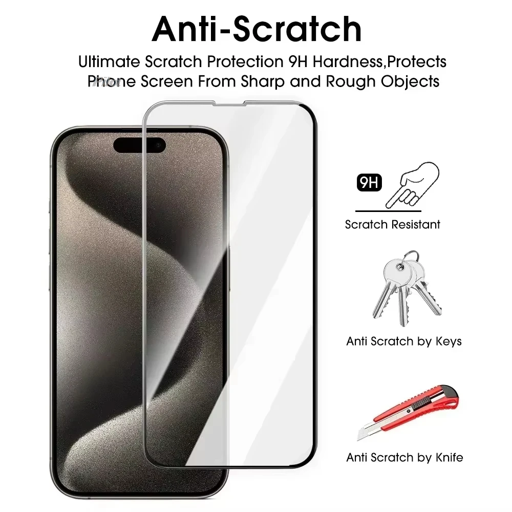 Фото 2/5 шт. Защитное стекло HD с функцией удаления пыли для Samsung S26 Ultra S26+ S26, 9H, с полным покрытием краев, олеофобное защитное стекло №5