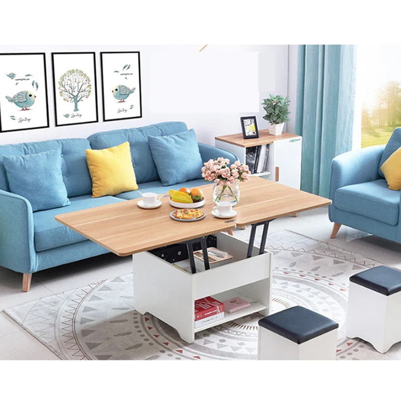 

Sofa Tea Furniture TV Cabinet Folding Table Wooden Tea Table