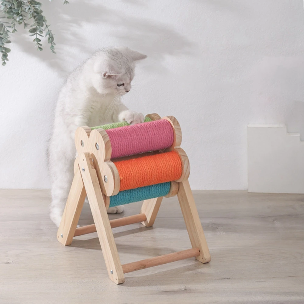 

Cat Scratching Ball Toy Kitten Sisal Rope Ball Board Grinding Paws Toys Kittens Scratcher Wear-resistant Pet Furniture supplies