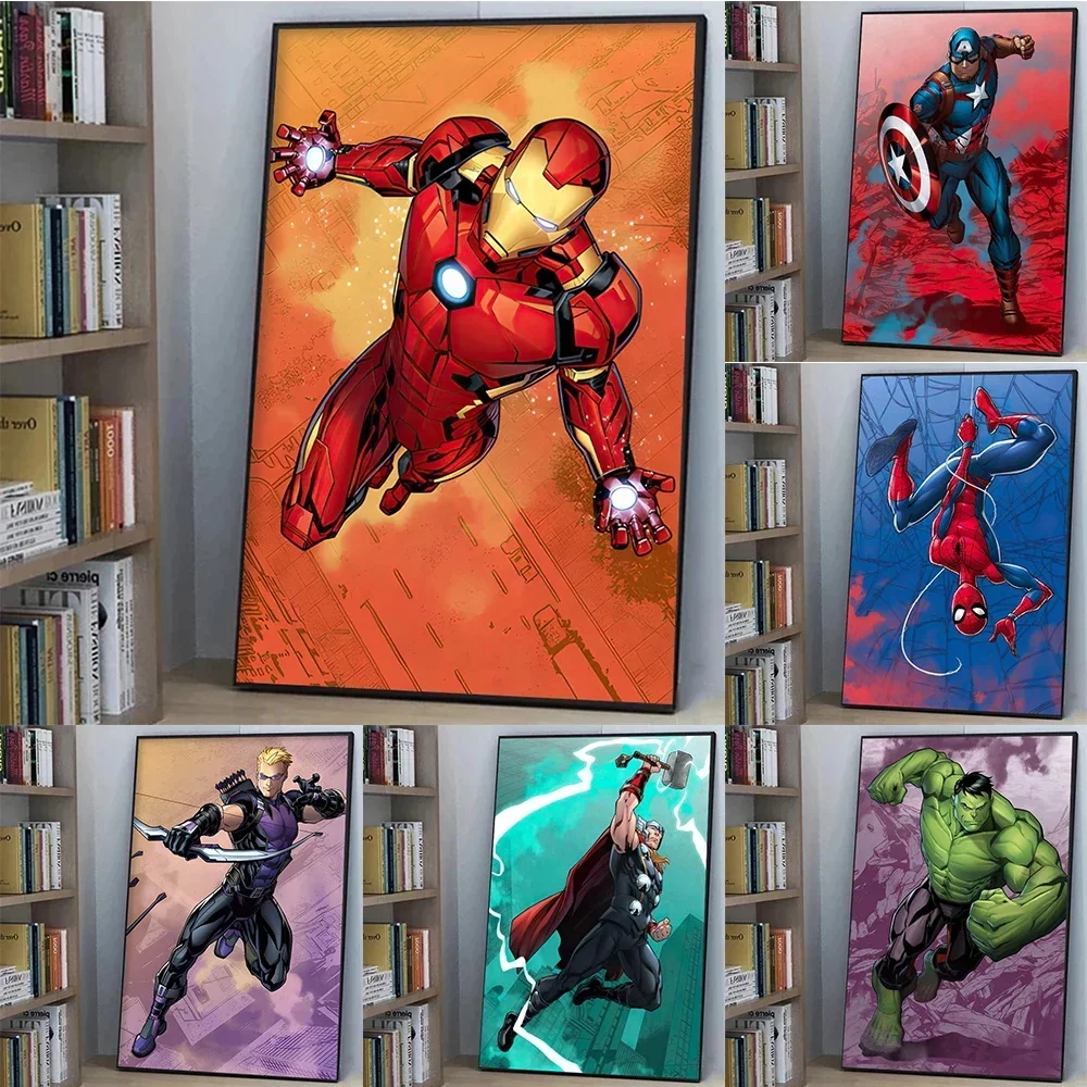 5D алмазная живопись сделай сам мозаика супергероя Marvel вышивка искусство