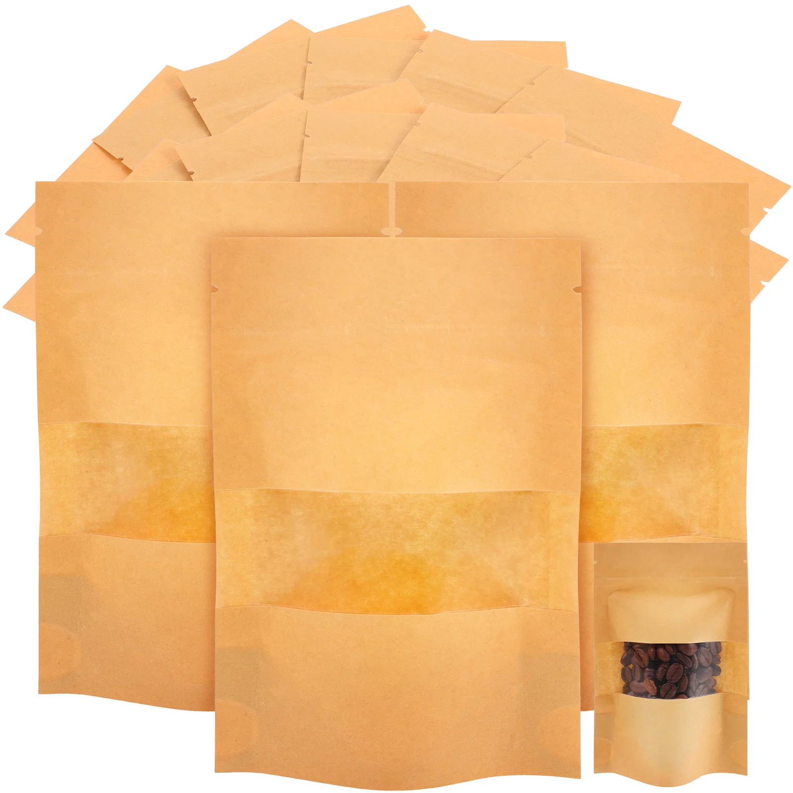 

Standkraft Paper Resealable Pouchpouches Sealable Small Bakery Snack Trail Mix