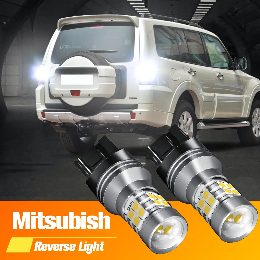 2x Светодиодная лампа задсветильник хода W21W 7440 T20 Canbus для Mitsubishi Galant Grandis Lancer Outlander 1 2