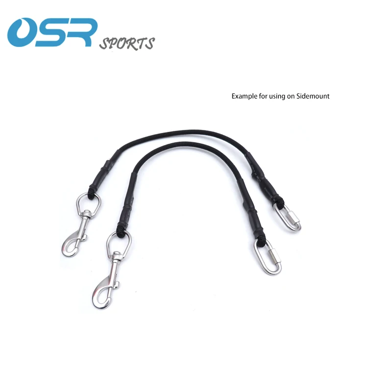 Направляющая из нержавеющей стали 316 для подводного плавания скалолазания 2 шт. |