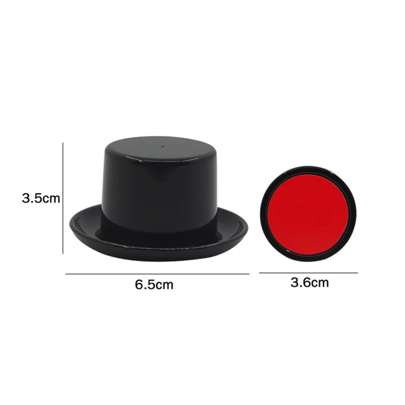 Таинственность высокой шляпы Волшебная Шляпа Радужный кусок волшебные фокусы