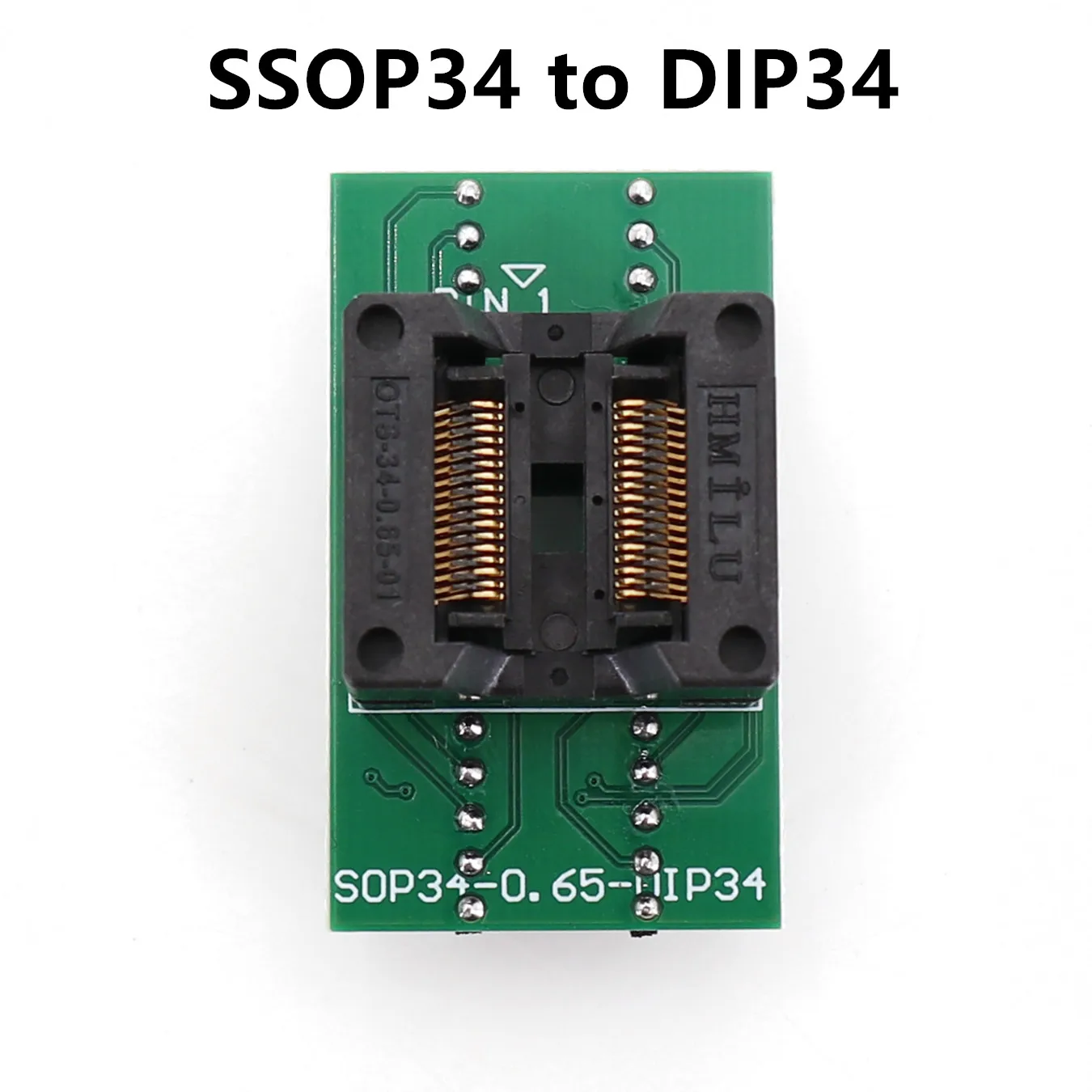 

Адаптер программиста SSOP28/34 to DIP28/34 OTS-34-0,65