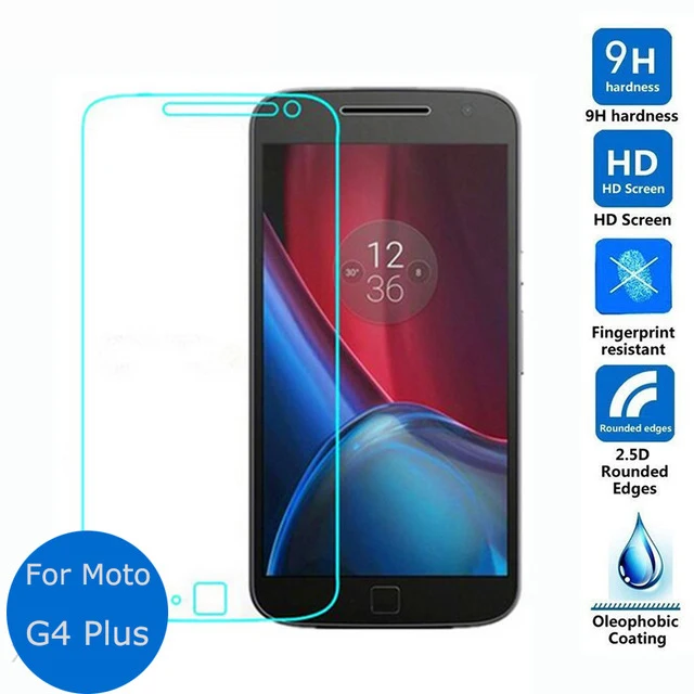 

for motorola moto g4 plus tempered glass 9h original protective film screen protector guard on the for motorola moto g4plus