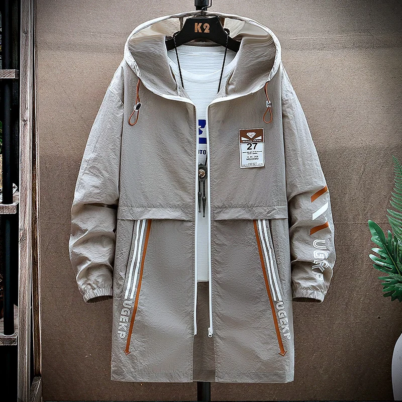 

Мужская ветровка с капюшоном, размеры до 4XL