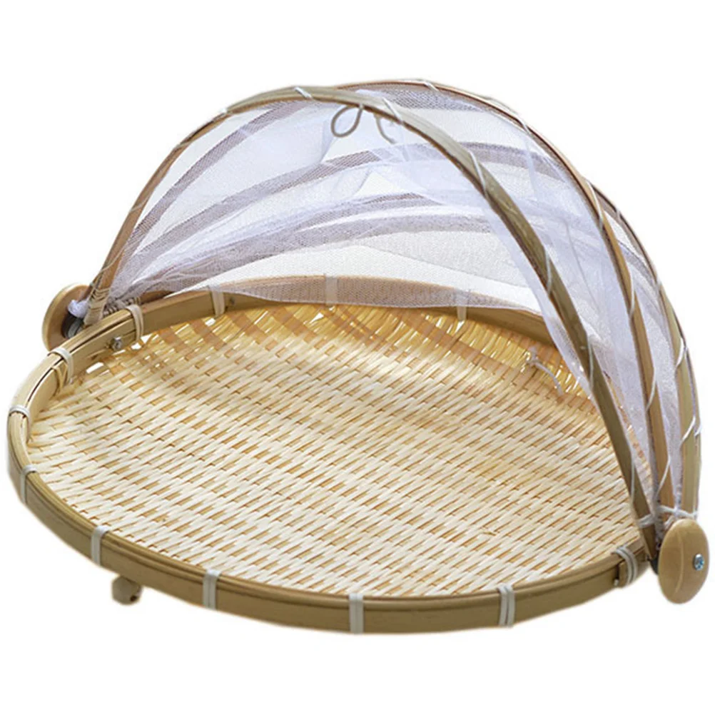 

Food Storage Basket Kitchen Supply Home Bread Baskets For Serving Bamboo Tent Woven Tents