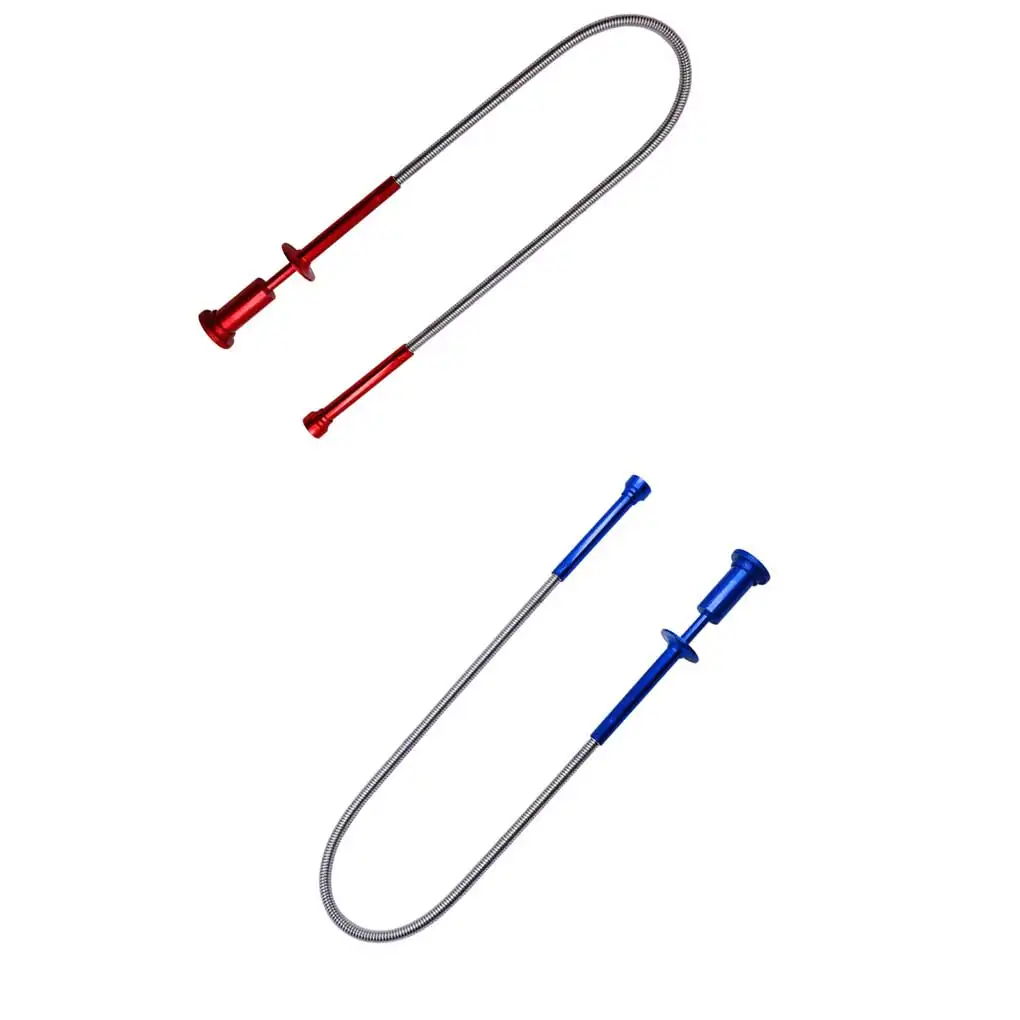 

Инструмент для пикапа, гибкий стальной нержавеющий полированный изогнутый стержень, регулируемая ручная работа, автомобильный красный