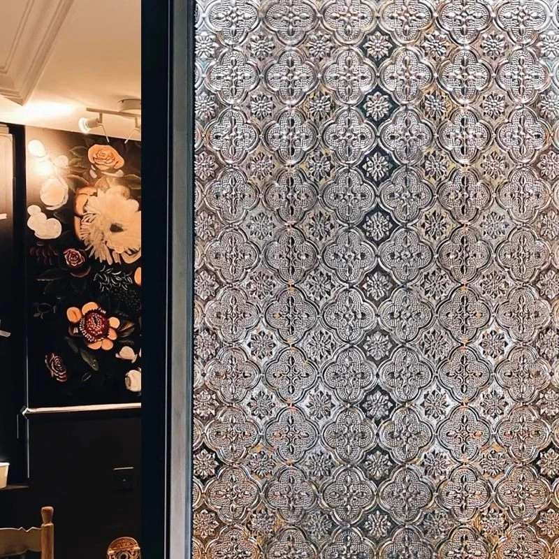 

3D витражная пленка для окна, матовая, PVC