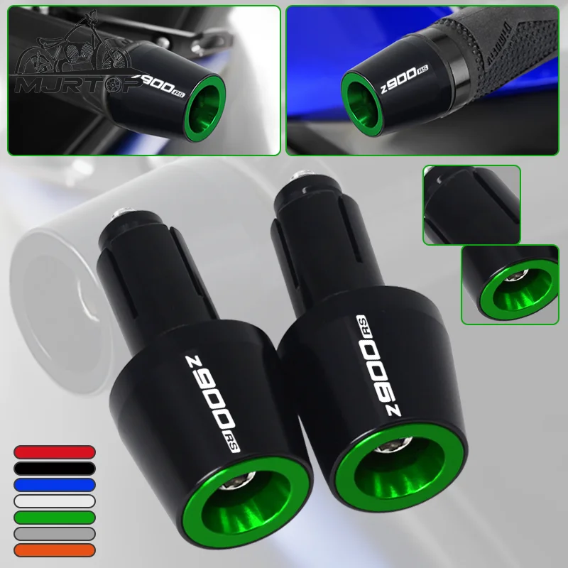 

NEW For KAWASAKI Z900RS Z900 RS z900rs 2018 2019 2020 Accessories CNC Handlebar Grips Slider Motorcycle Handle Bar grip End plug