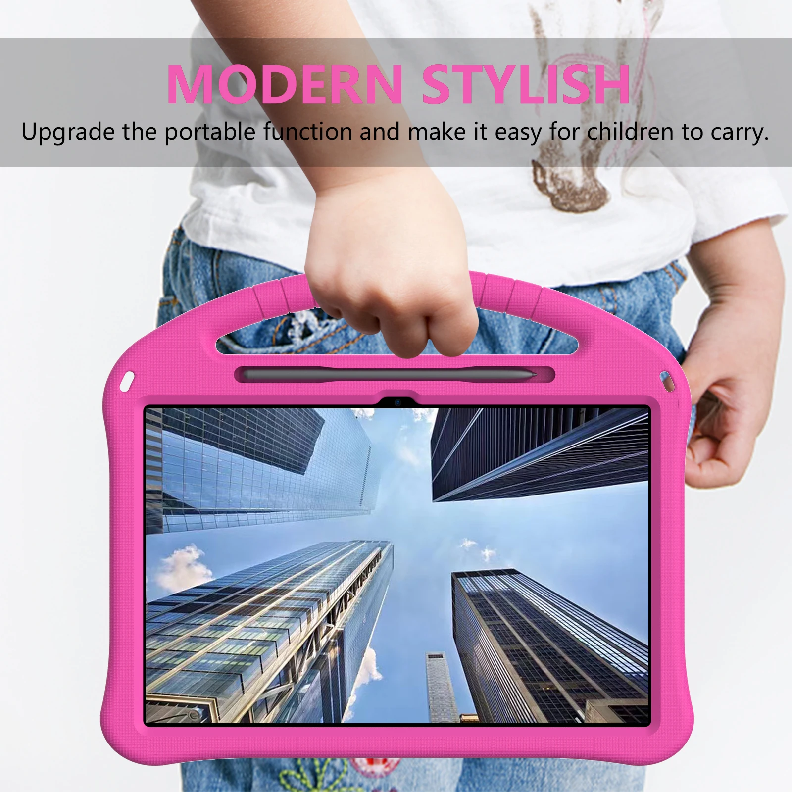 Фото Чехол из пенопласта EVA для Lenovo ldea Tab Plus 12,1 дюйма, 2025 г., детская безопасность, портативный планшетный ПК, противоударный протектор, Лидер продаж №3