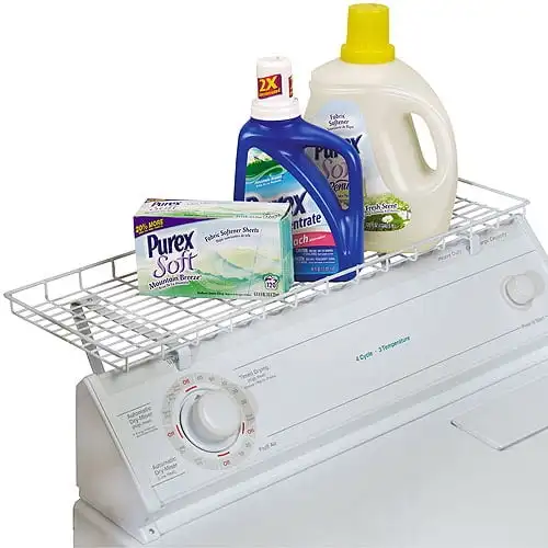 

Shelf for Over Washer or Dryer, White Bathroom shelves Bathroom shelves Organizers storage Bathroom accessories Shelves Shelf Ba
