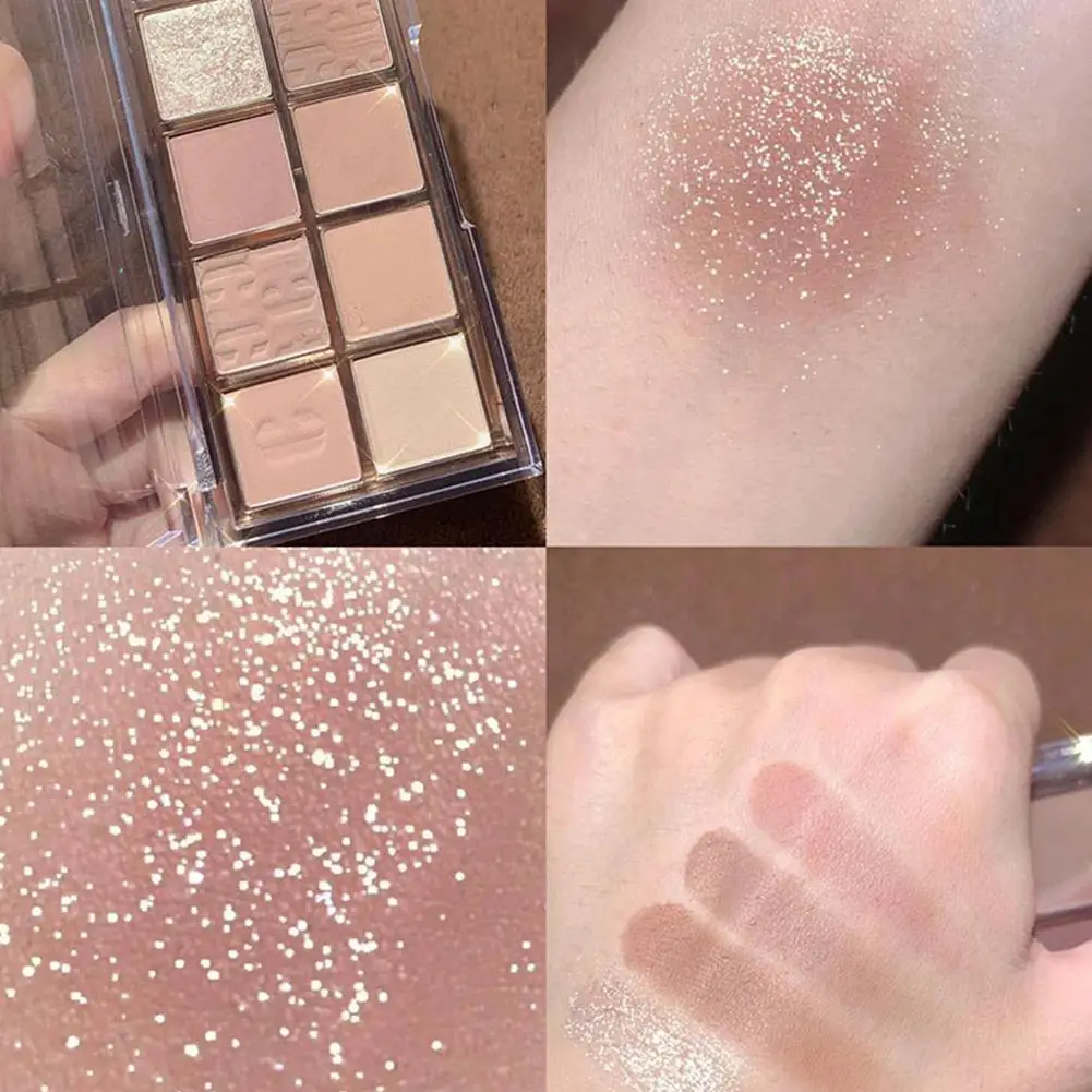 Новинка 2021 тени для век 10 цветов тыквенный земляной цвет молочный чайный