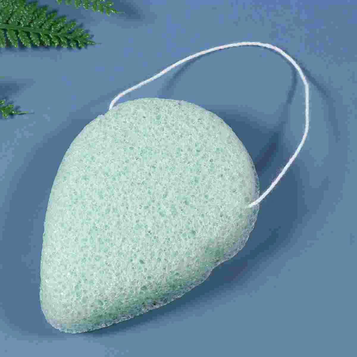 

Face Sponge Puff Makeup Pads Cloth Exfoliator Facial Washing Pad Remover Konjac Removal Cleaning Brush Cleansing Loofah Wipe