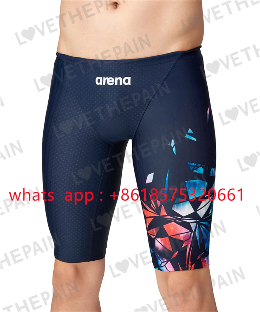 Top Men's Swimware Swimsuit Racing Swimming Aqua Racing Ammers Tight Surf Shorts Endurance Athletic Training Swimsuit 2023
