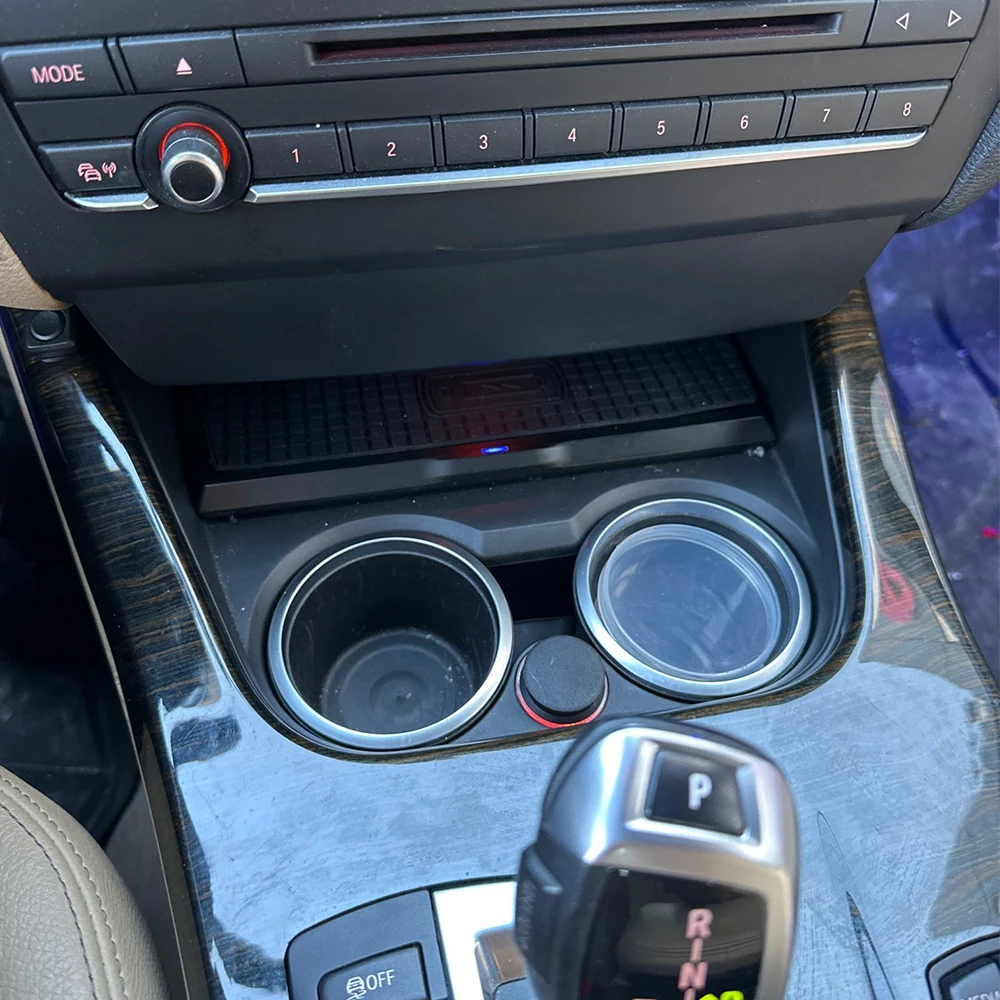 

15 Вт коврик для беспроводной зарядки для bmw x3 f25 x4 f26 2011-2017, автомобильное зарядное устройство, держатель для телефона, крепление для мобильного телефона, аксессуары для быстрой зарядки