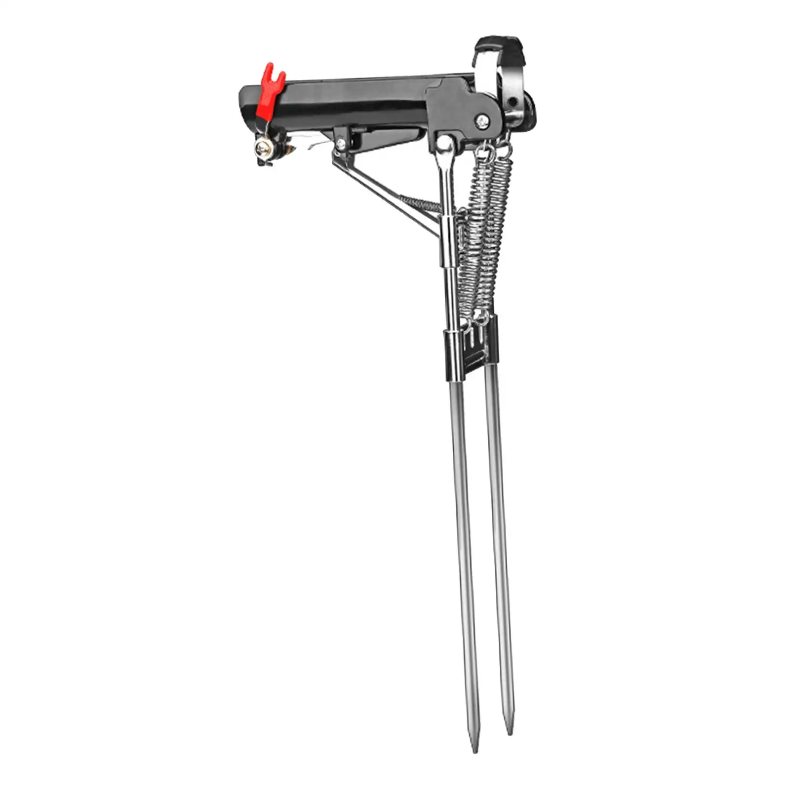 

Automatic Fishing Rod Holder Equipment Stainless Steel Adjustable Folding Stand