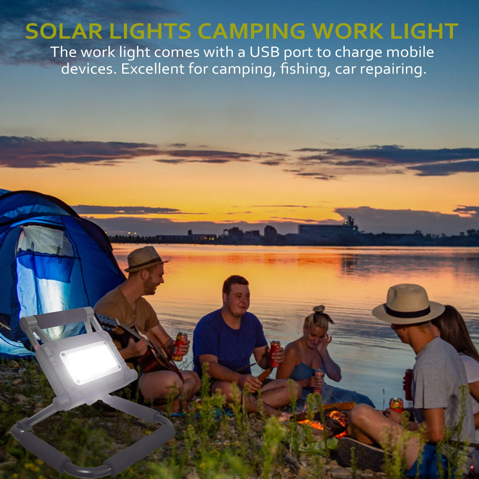 

Work Lights Stand Lamp LED LED Work Lights Led Temporary Work Light Work Lamp Solar LED Work Light COB Camping Light