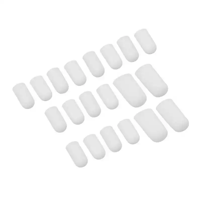 

Silicone Toe Cap Elastic Toe Protector Set 10 Pairs Pain Relief for Sports Activities for Toenails Loss for Callus Corns