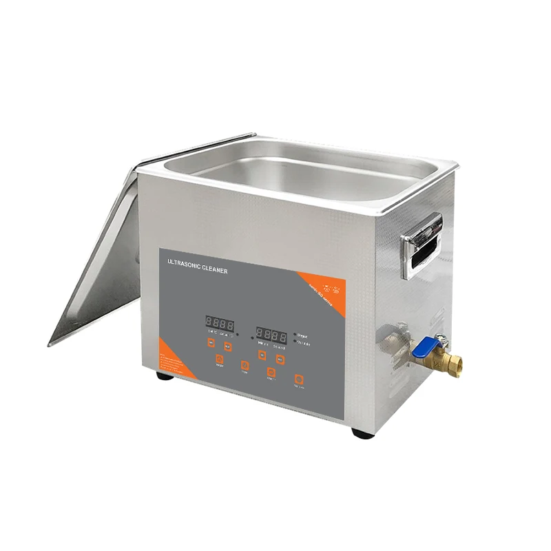 

FanYing 10L 240W Digital Timer Ultrasonic Cleaner Heated Degas for Lab Optical Instruments Screws Nut Dental Hardware Bearings