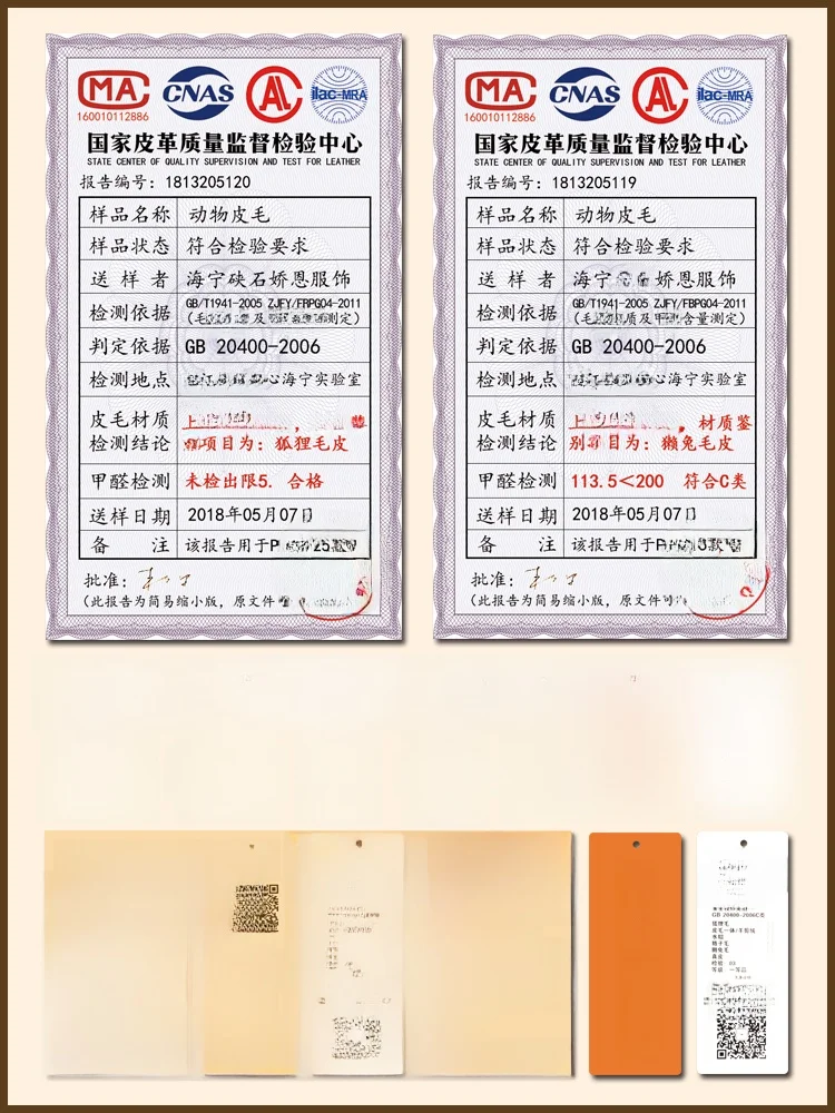 [Yupifang] Запонки из натурального лисьего меха запонки с рукавами-защелками женские