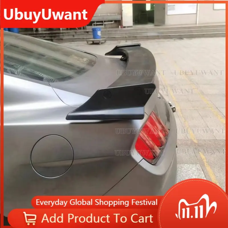 

For Ford Mustang 2015 2016 2017 2018 2019 2020 2021 Mustang High Quality ABS Spoiler Auto Styling Rear Trunk Wing Spoiler