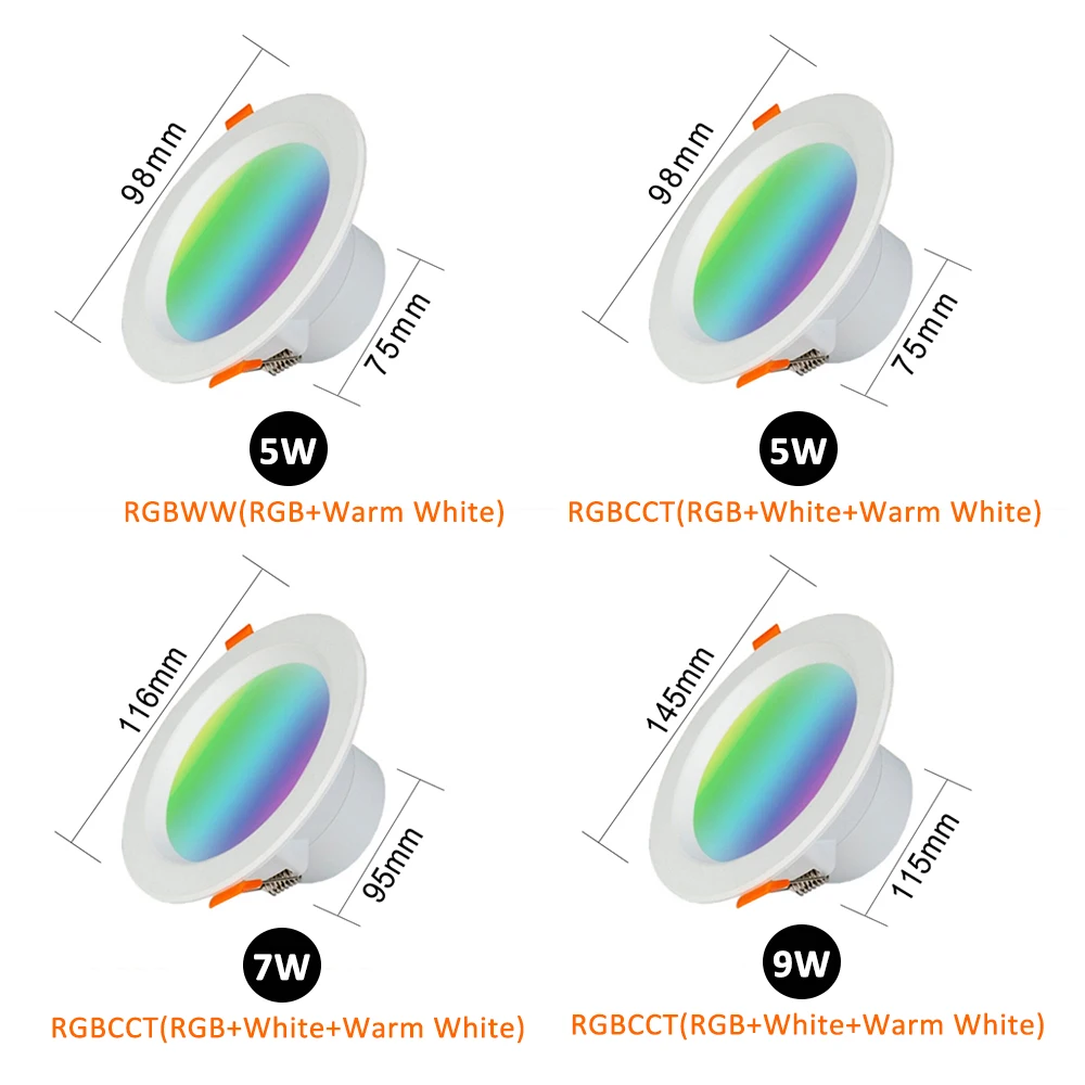 Светодиодный Светильник направленного света с поддержкой Wi-Fi 110 В 220 - купить по