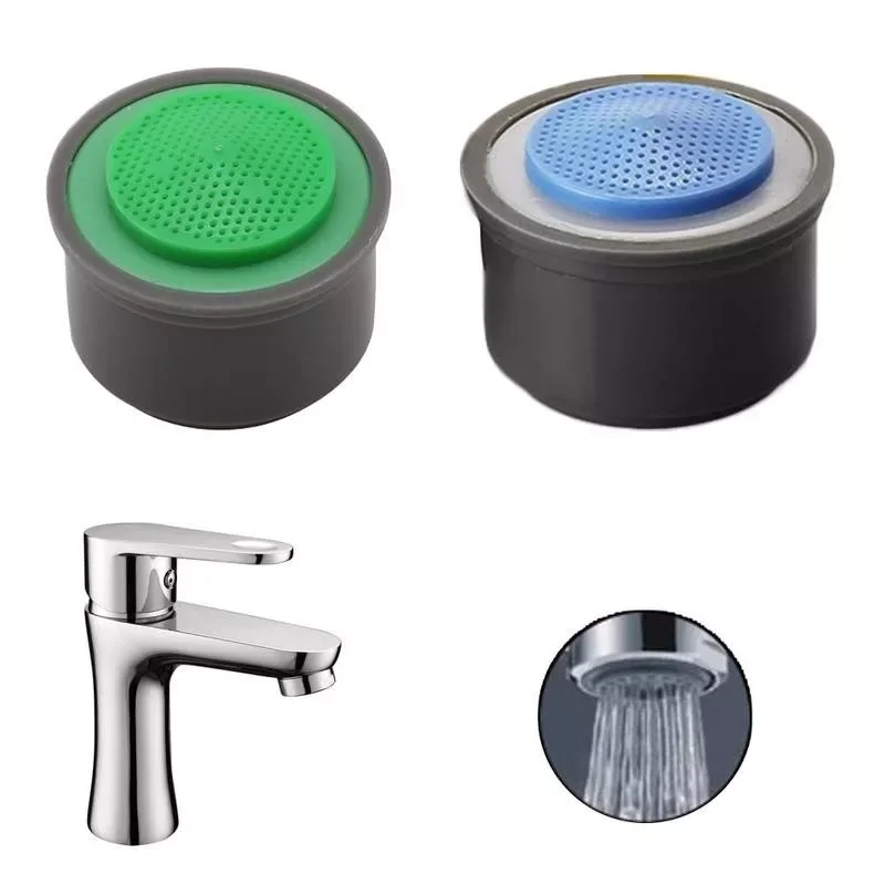 

2023NEW Water Saving Faucet Aerator 2L Minute 24 Male 22mm Female Thread Size Tap Device Bubbler Water Saving Tablet Random Colo