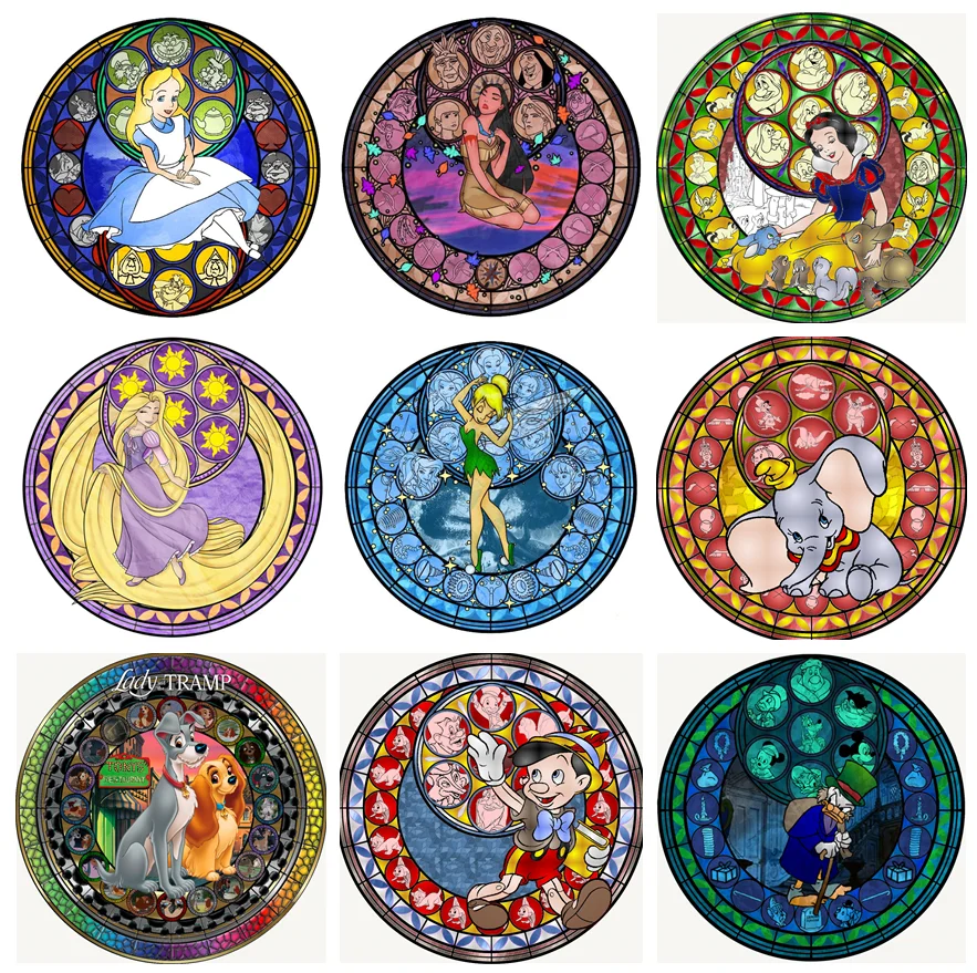 

5D DIY Diamond Painting Disney Princess Dumbo Rhinestones Embroidery Mosaic Art Crafts Cross Stitch Kit Home Wall Decor