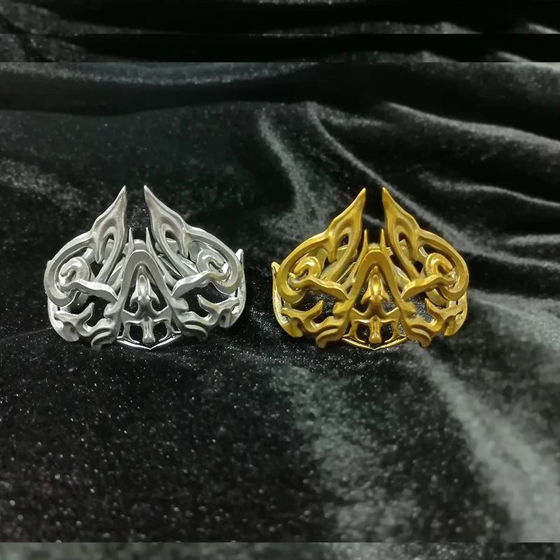 Тиара из смолы и акрила для мужчин Оригинальная китайская ретро-Тиара с 3D принтом