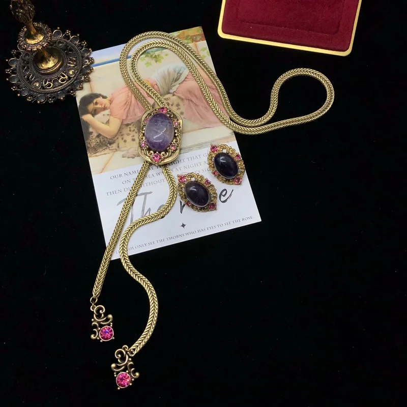 Винтажные ювелирные изделия классический универсальный регулируемый свитер