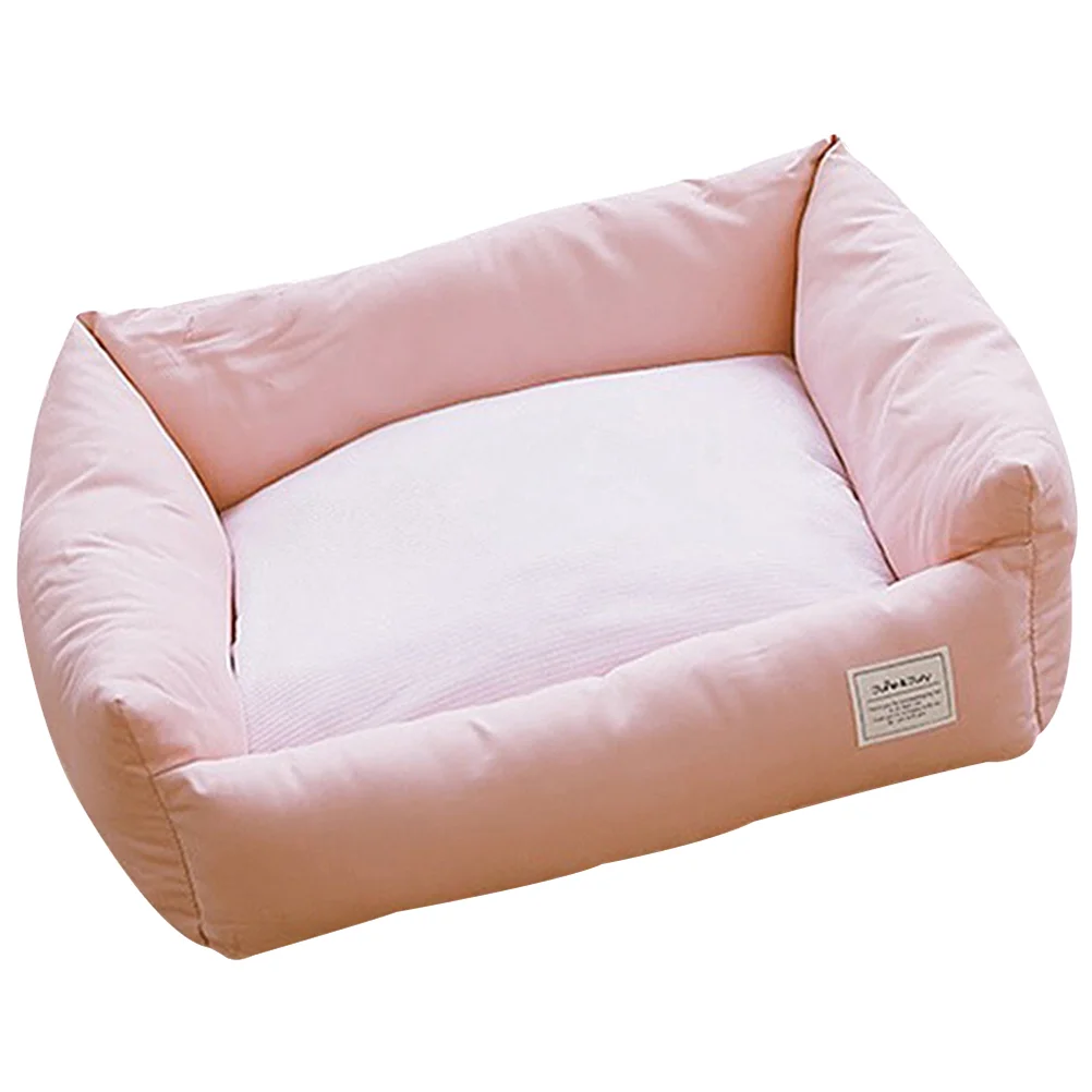 

Waterproof Dog Bed Cat Sleeping Mat Pet Cushion Home Per Summer Kennel Nest Cotton Decorative
