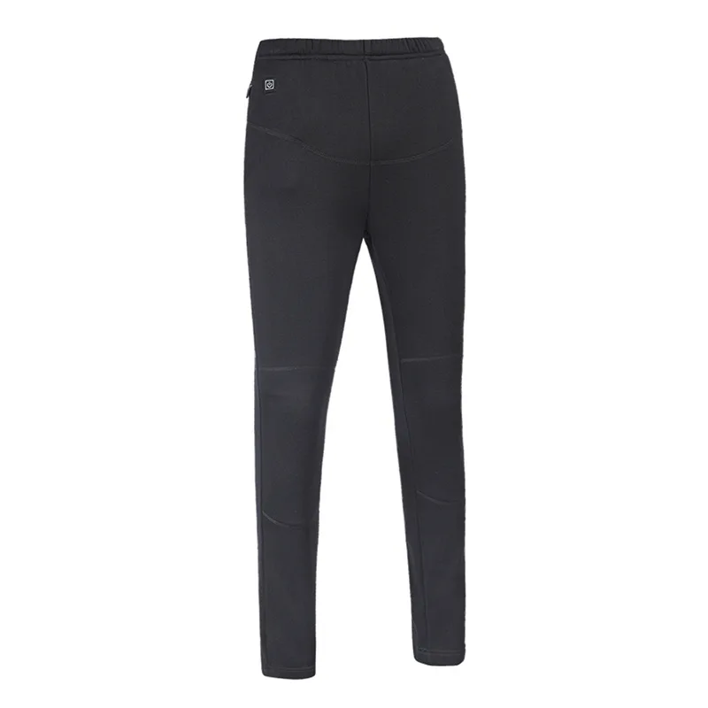 Intelligent Heating Cotton Pants USB Charging Heating Autumn Winter Nine Points Velvet Bottoming Warm Pant Female High Waist