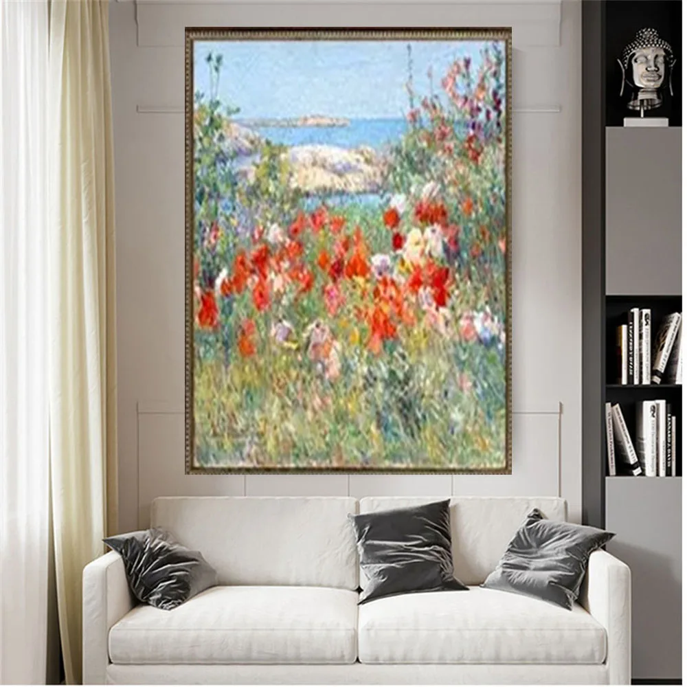 

Pure Hand-Painted Flower Cloth Abstract Oil Painting Minimalist Fashion Modern Art-Wall Home Room Wall Porch Living-Room Bedroom